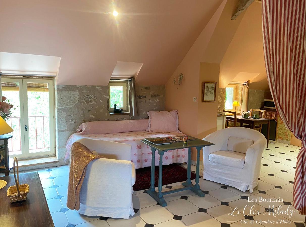 Chambres D'Hotes Les Bournais - Le Clos Milady L'Ile-Bouchard Eksteriør bilde