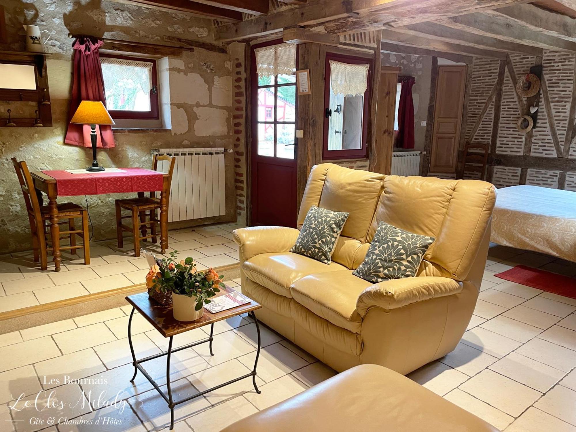 Chambres D'Hotes Les Bournais - Le Clos Milady L'Ile-Bouchard Eksteriør bilde